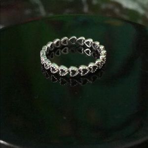 Size 7 Pandora Heart Ring